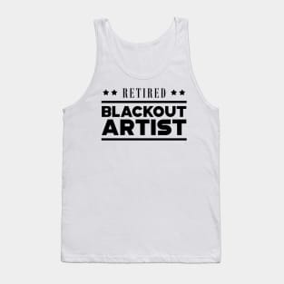 Retired Blackout Artist Tank Top